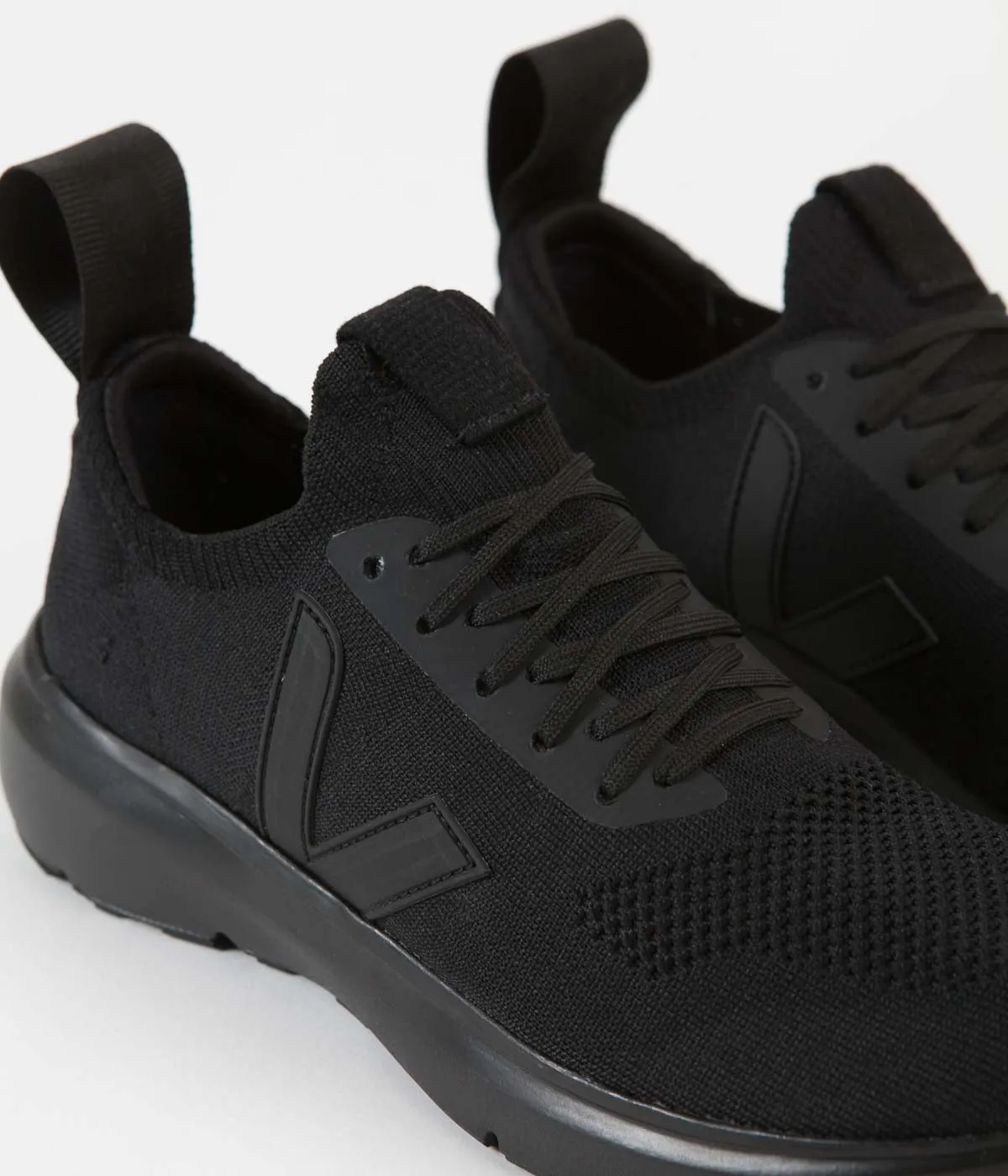 Veja x Rick Owens Runner Shoes - Full Black