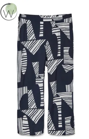 Vero Moda Curve Josie Trousers in Navy