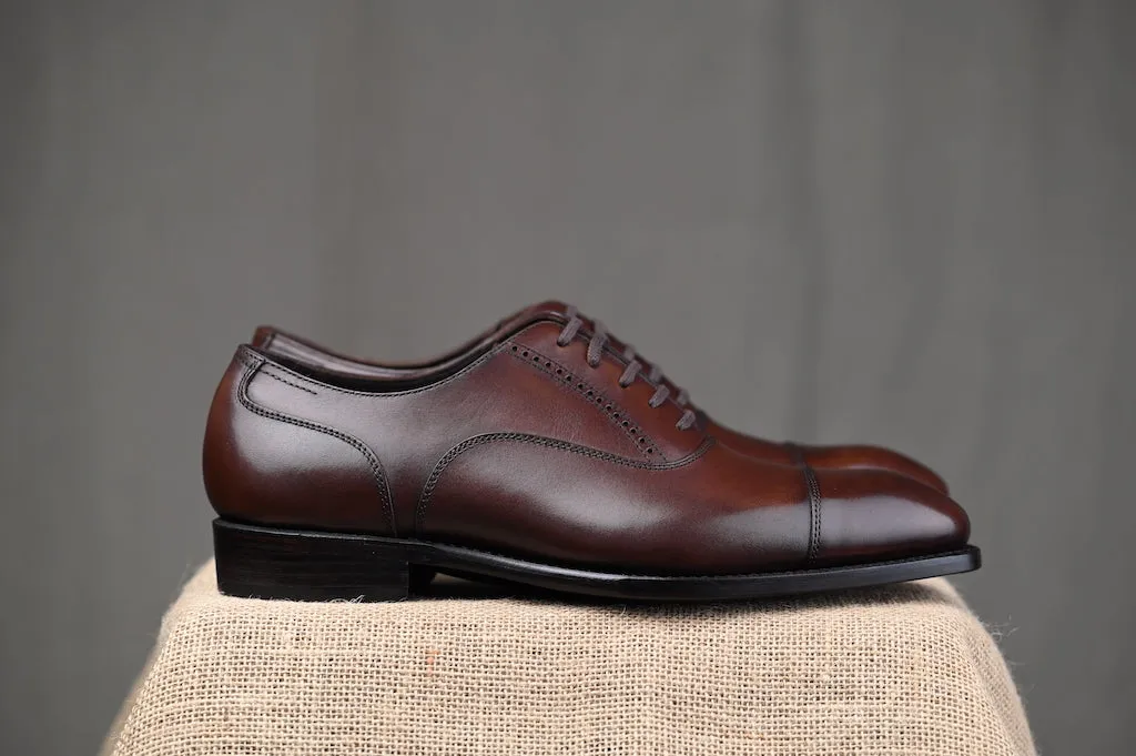 WINSTON Cap Toe Oxfords (Hand Welted)
