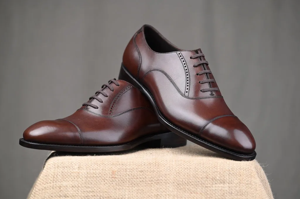 WINSTON Cap Toe Oxfords (Hand Welted)