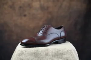 WINSTON Cap Toe Oxfords (Hand Welted)