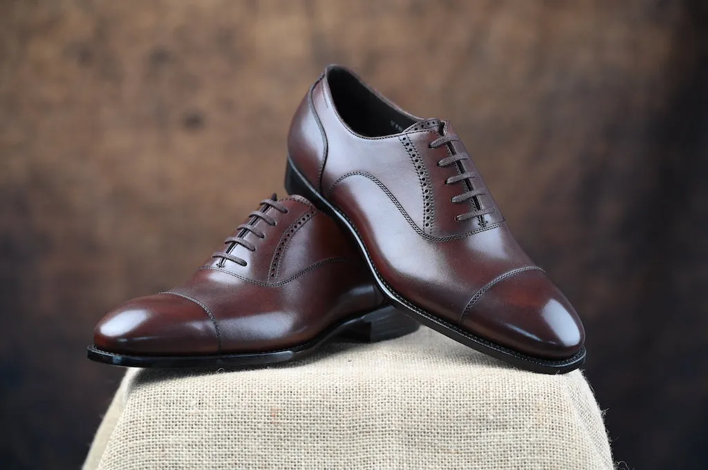 WINSTON Cap Toe Oxfords (Hand Welted)