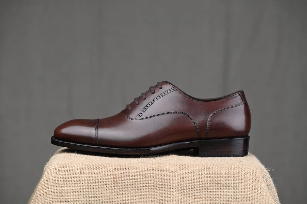 WINSTON Cap Toe Oxfords (Hand Welted)